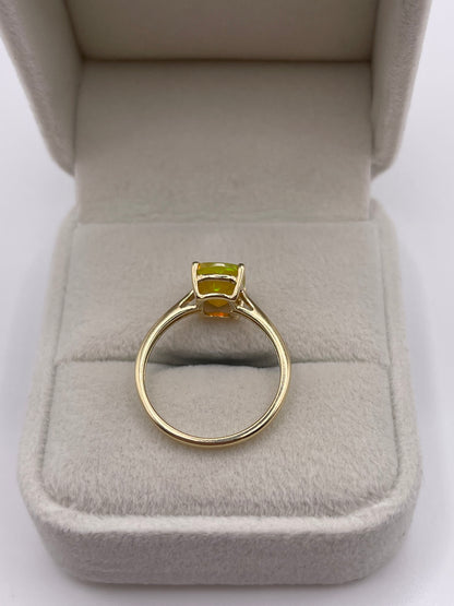 9ct gold opal ring
