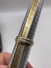 Load image into Gallery viewer, 9ct two tone spinner ring
