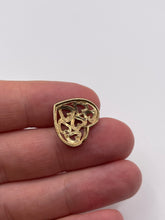 Load image into Gallery viewer, 9ct gold diamond heart pendant
