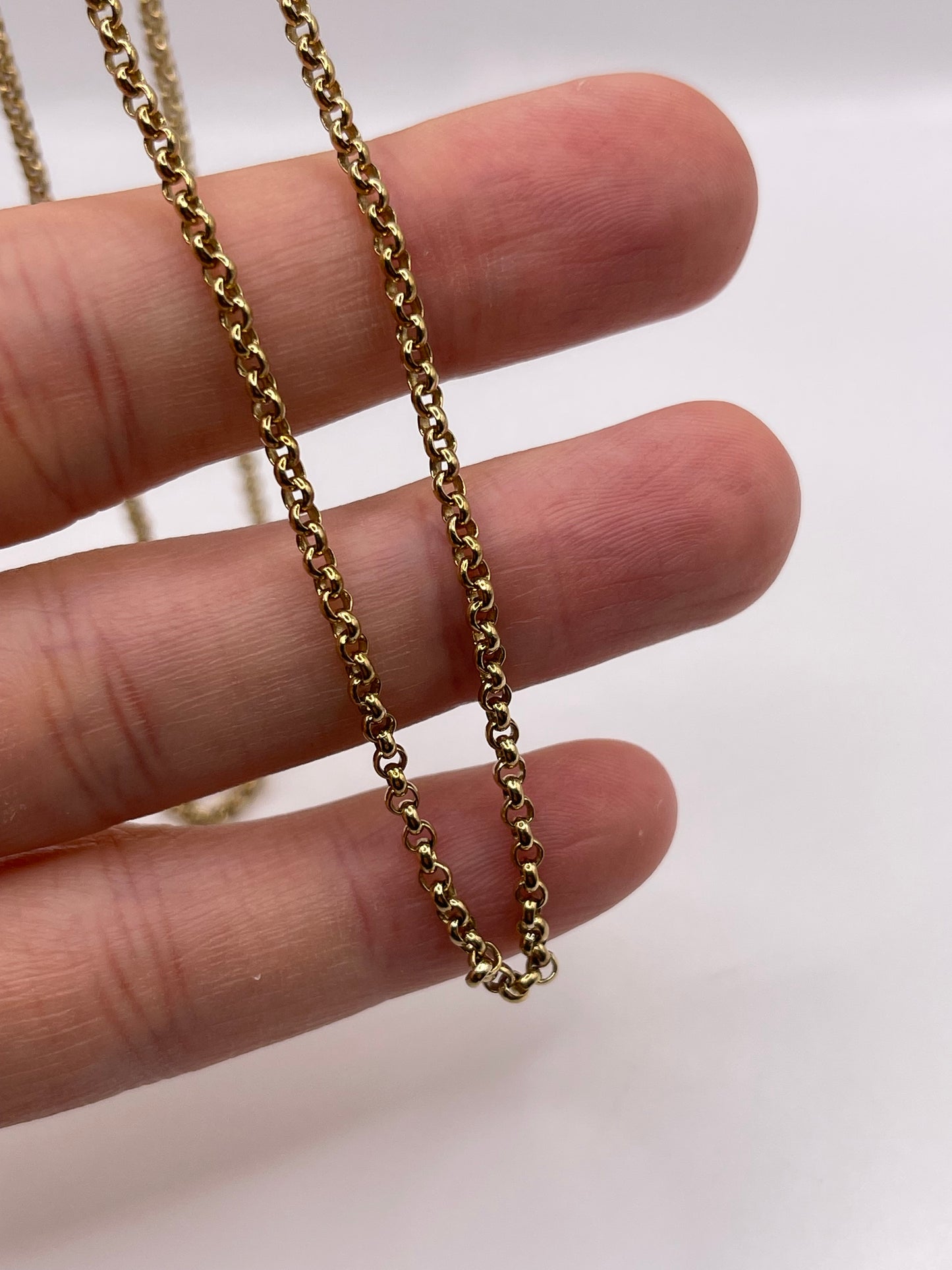 9ct gold chain 356