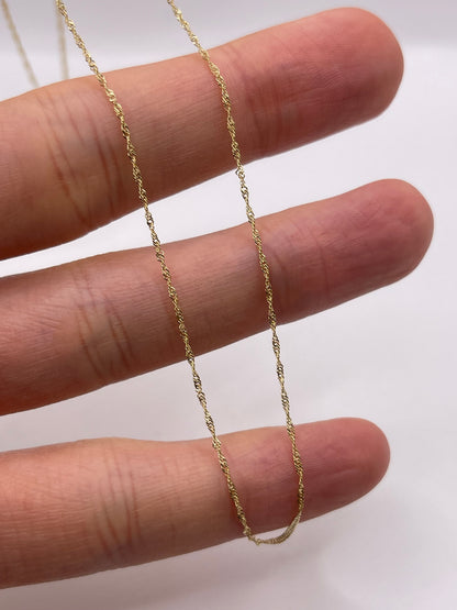 9ct gold chain 577