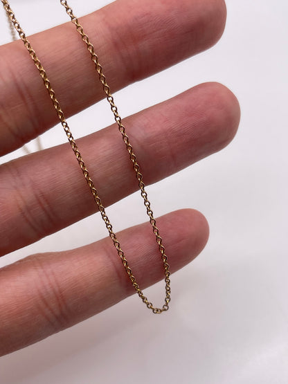 9ct gold chain 156