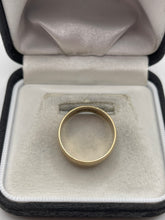 Load image into Gallery viewer, 9ct gold engraved band
