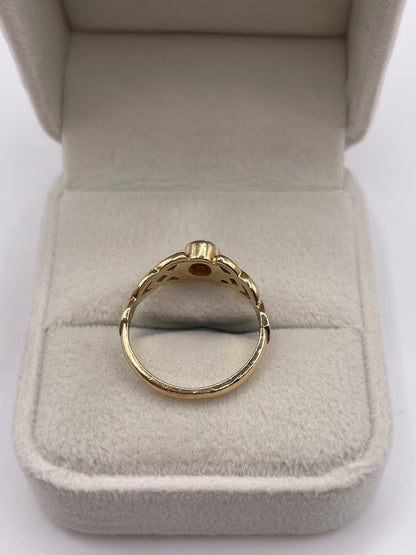 9ct gold opal ring