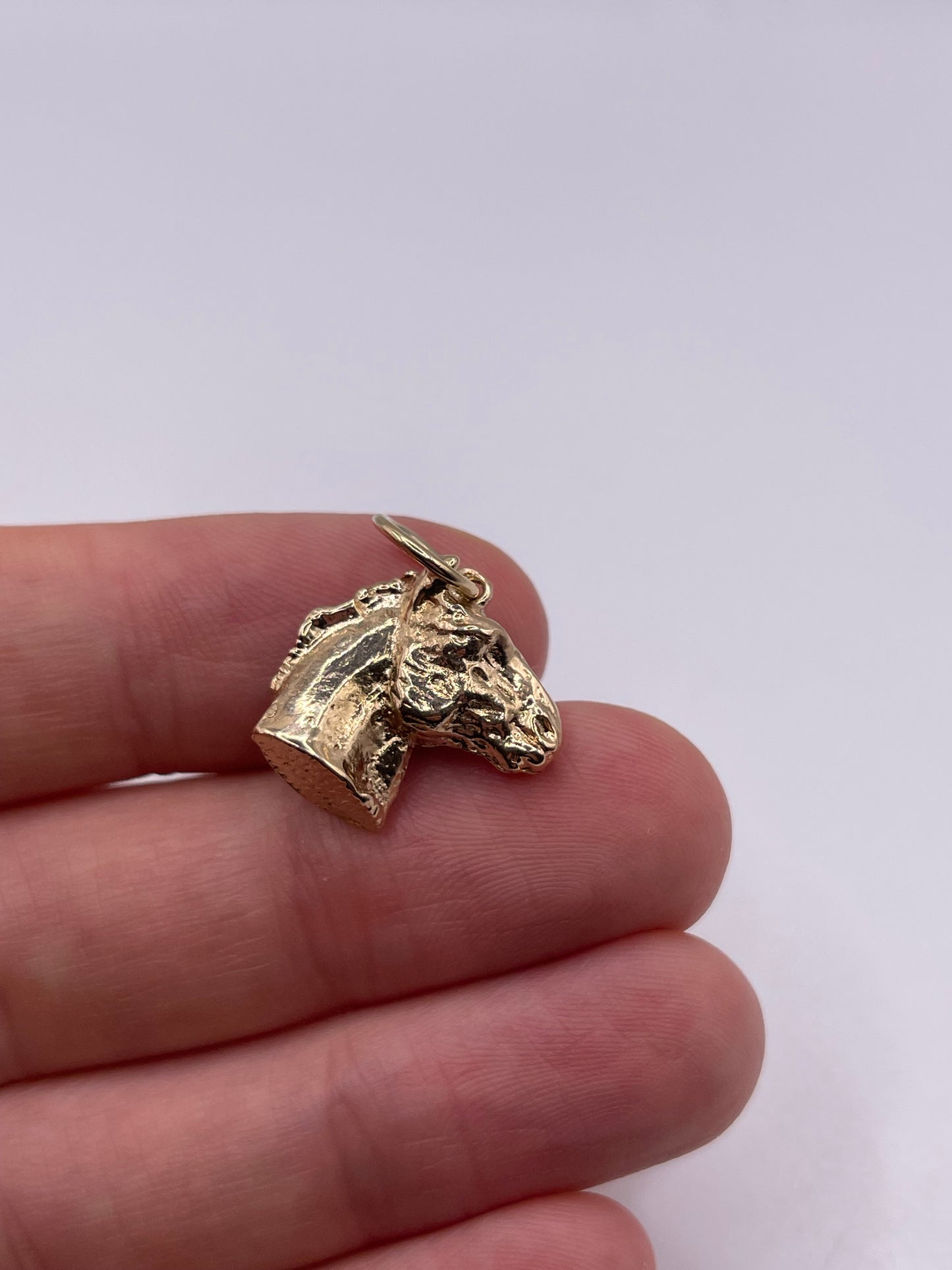9ct gold horse charm