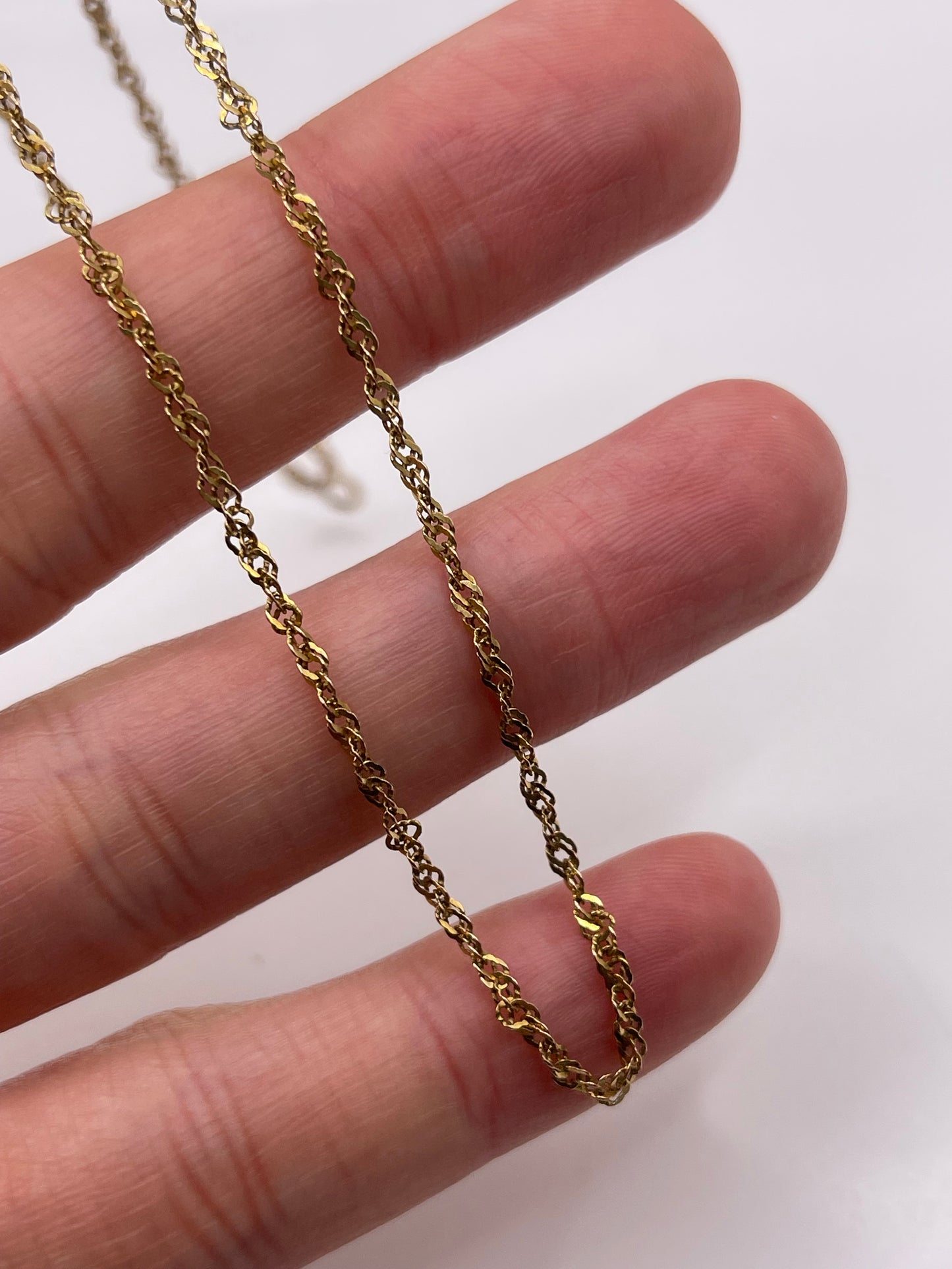 9ct gold chain 87
