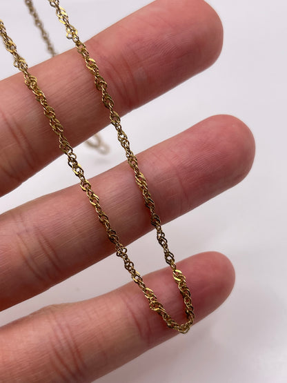 9ct gold chain 87