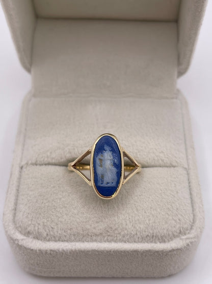 9ct gold Wedgwood ring
