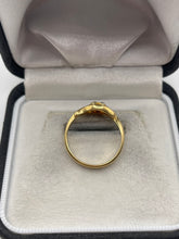 Load image into Gallery viewer, Antique 18ct gold ruby and pearl ring
