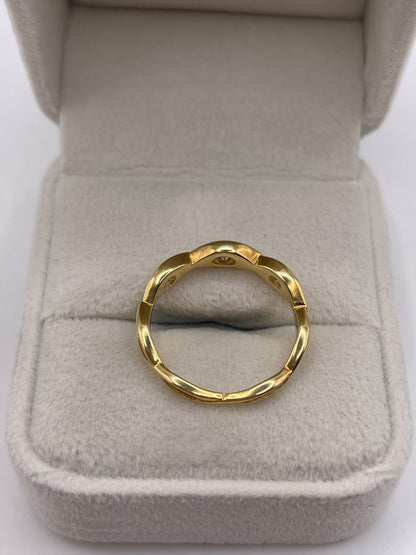 Clogau 18ct gold diamond ring