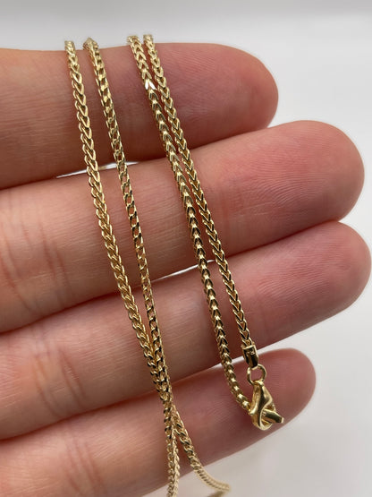 9ct gold chain A