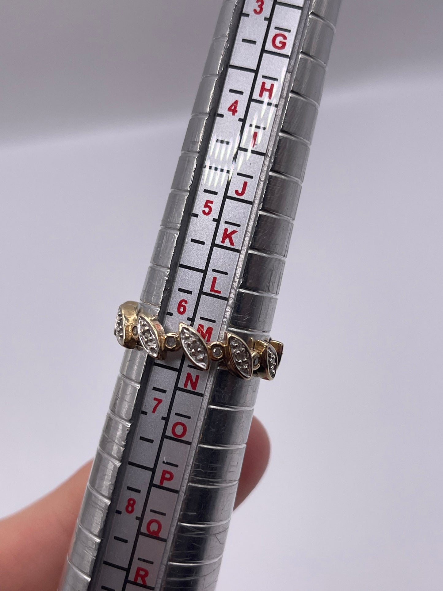 9ct gold diamond eternity ring
