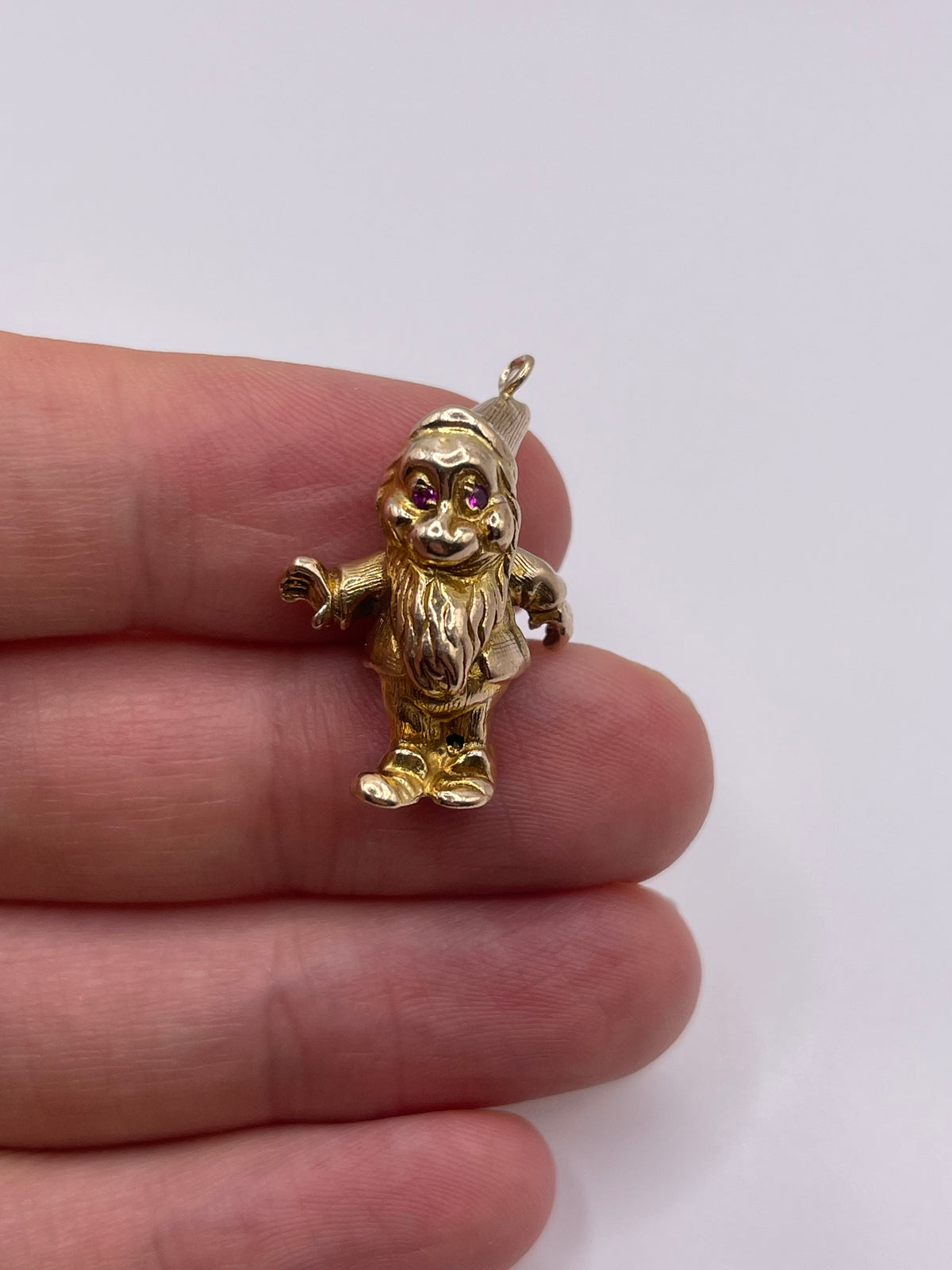 9ct gold dwarf charm