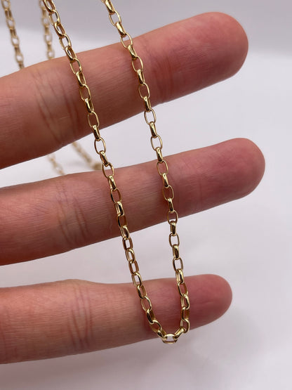 9ct gold chain 521