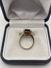 Load image into Gallery viewer, 9ct gold Smokey quartz ring

