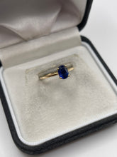 Load image into Gallery viewer, 9ct gold kyanite ring
