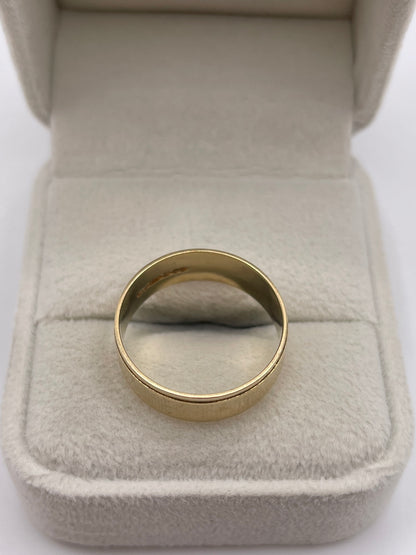 9ct gold band