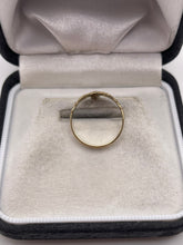 Load image into Gallery viewer, 9ct gold diamond claddagh ring
