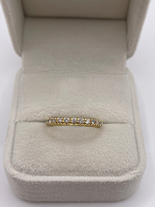 18ct gold diamond ring