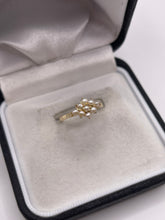 Load image into Gallery viewer, 9ct gold pearl cluster ring
