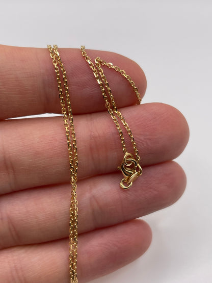9ct gold chain F