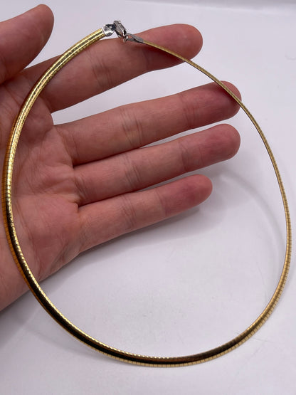 9ct gold reversible chain 455