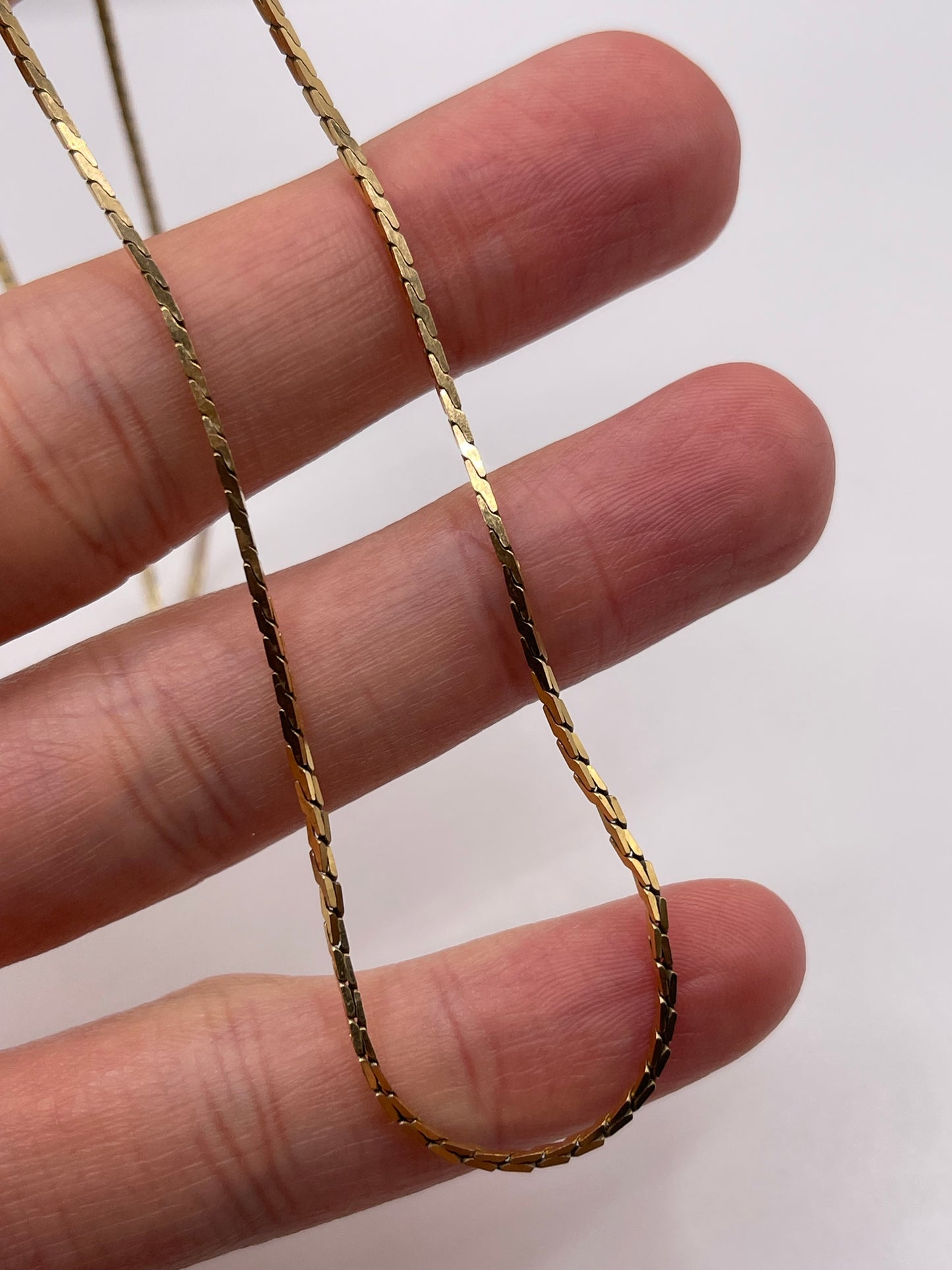 9ct gold chain 160