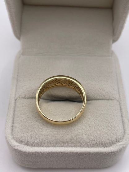 14ct gold diamond ring
