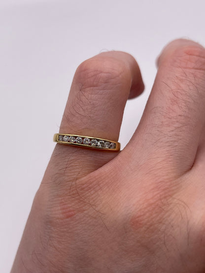 18ct gold diamond ring
