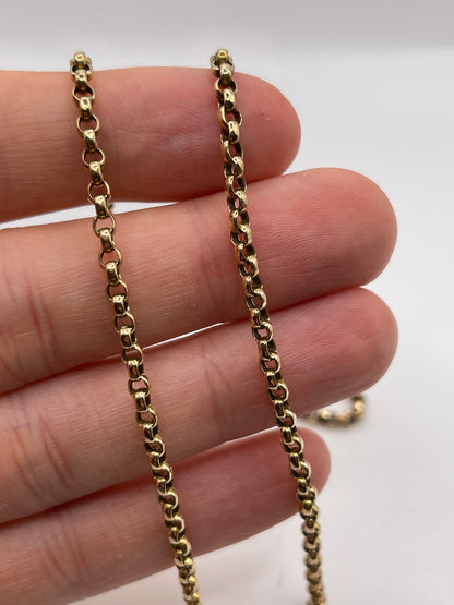 9ct rose gold chain 352