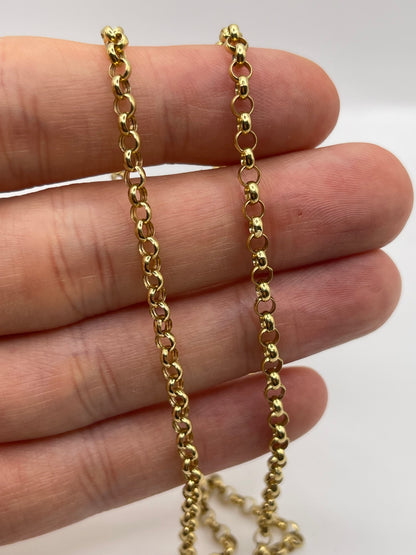9ct gold chain 542