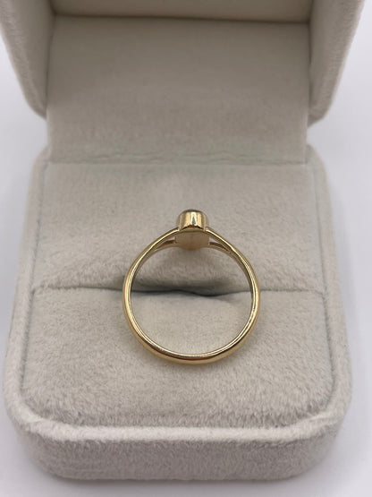9ct gold opal ring