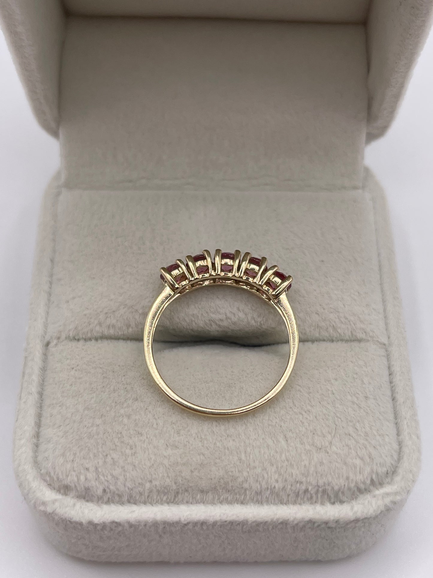 9ct gold tourmaline ring