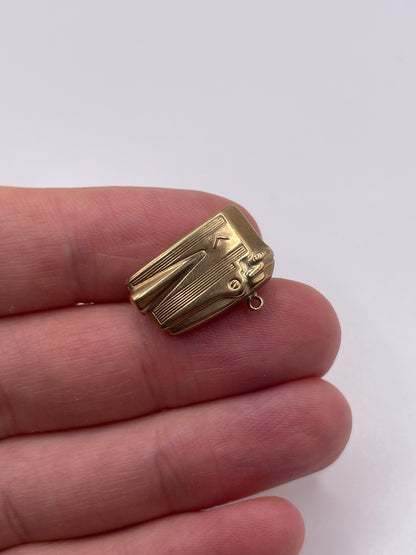 9ct gold table lighter charm