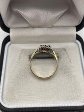 Load image into Gallery viewer, 9ct gold sapphire and diamond ring
