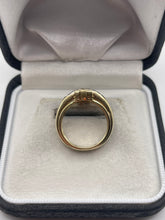 Load image into Gallery viewer, 9ct gold iolite and diamond ring
