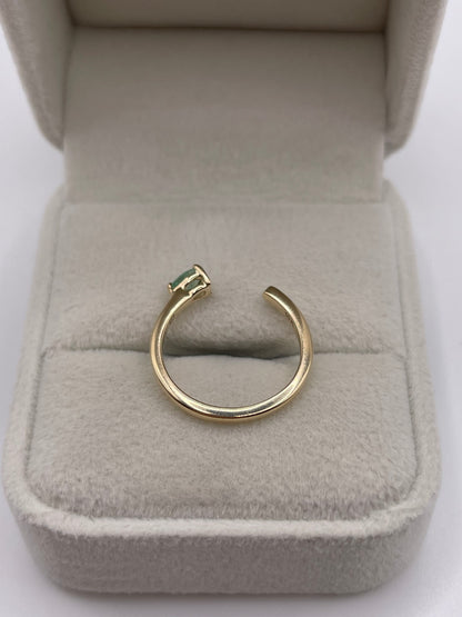 9ct gold tourmaline ring