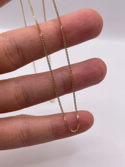 9ct gold chain 610