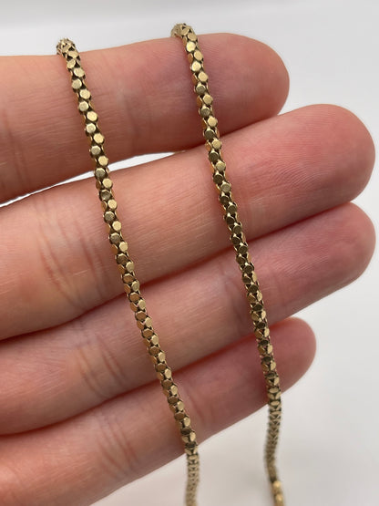 9ct gold chain 155
