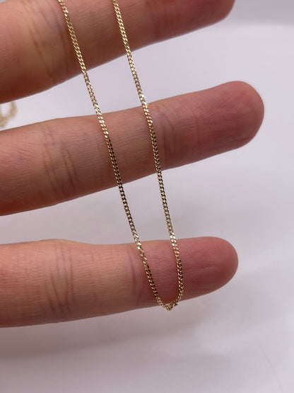 9ct gold chain 575