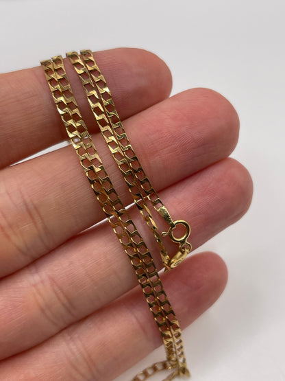 9ct gold chain 161