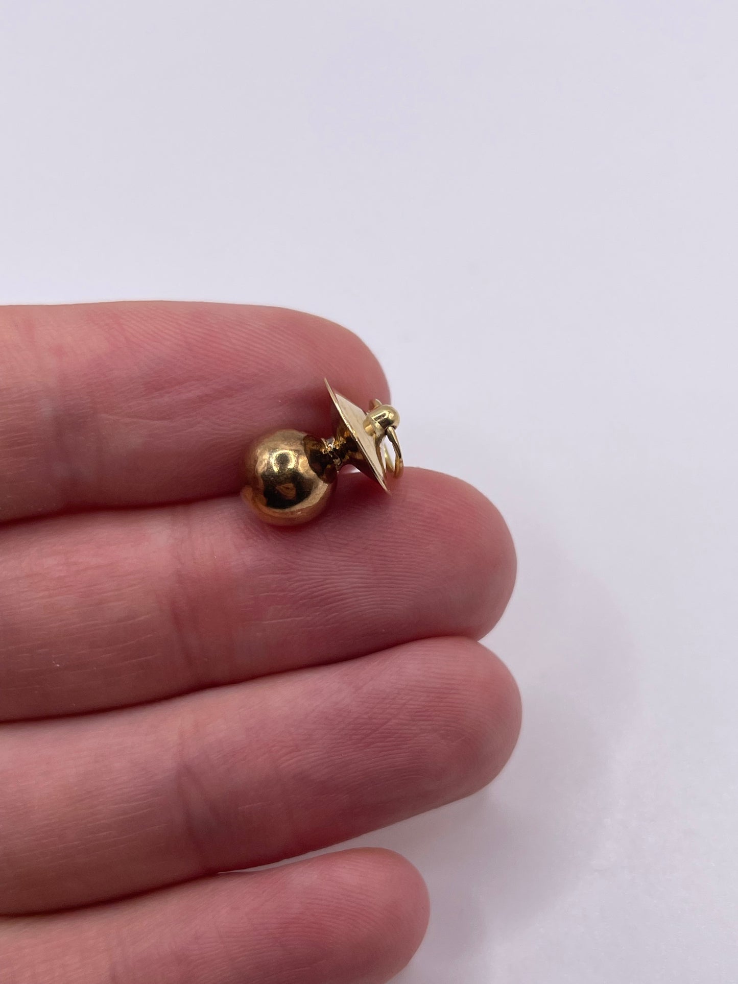 9ct gold dummy charm