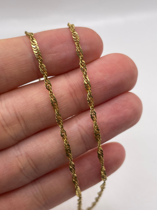 9ct gold chain 116