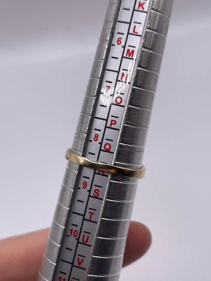 9ct gold ruby and diamond ring