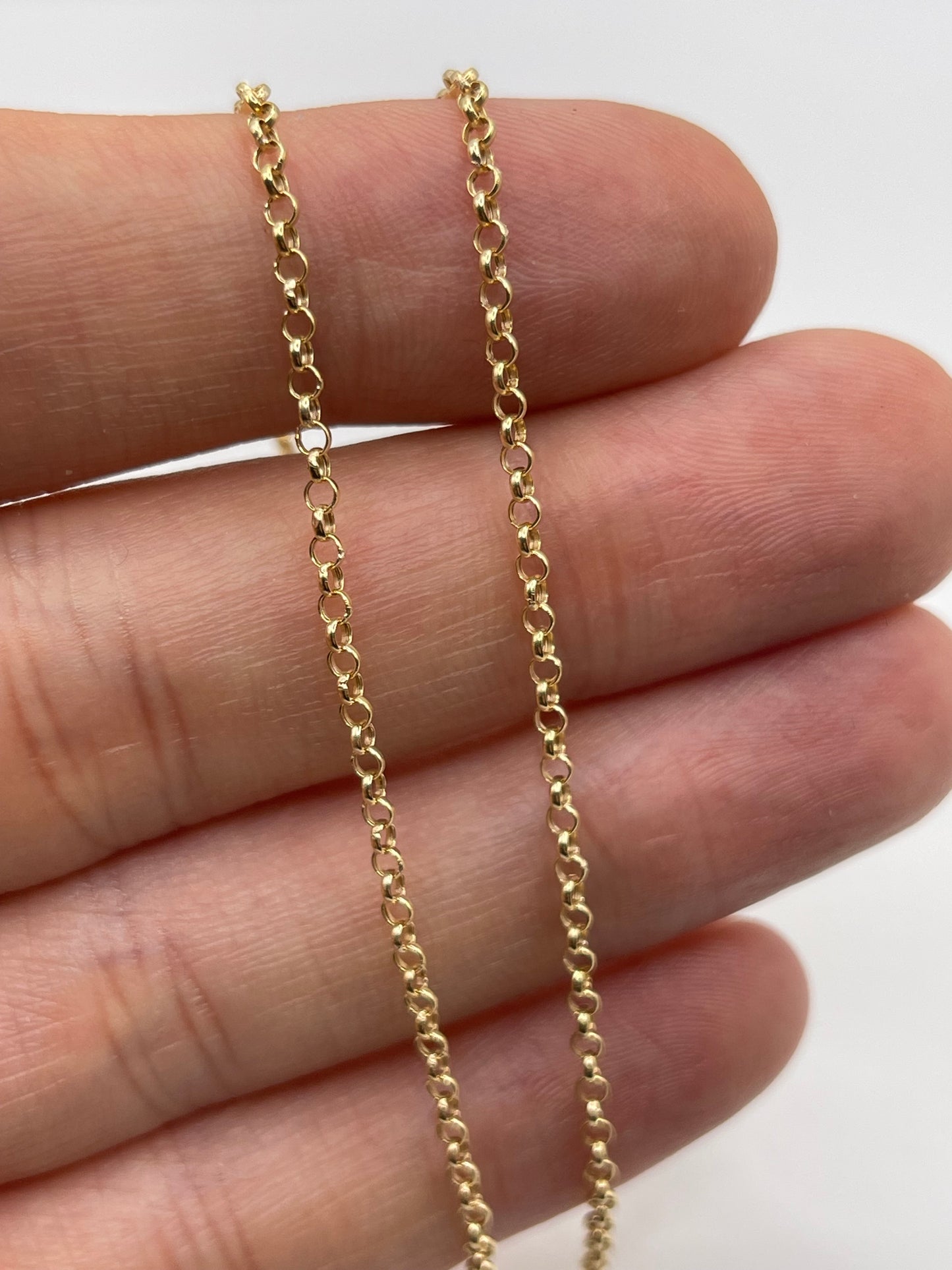 9ct gold chain 291