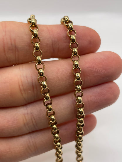 9ct gold chain 506
