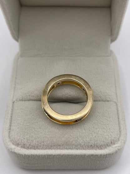 9ct gold sapphire ring