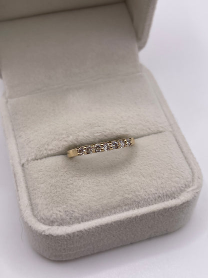 14ct gold diamond ring