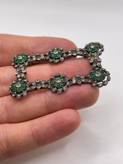 1930’s silver paste buckle
