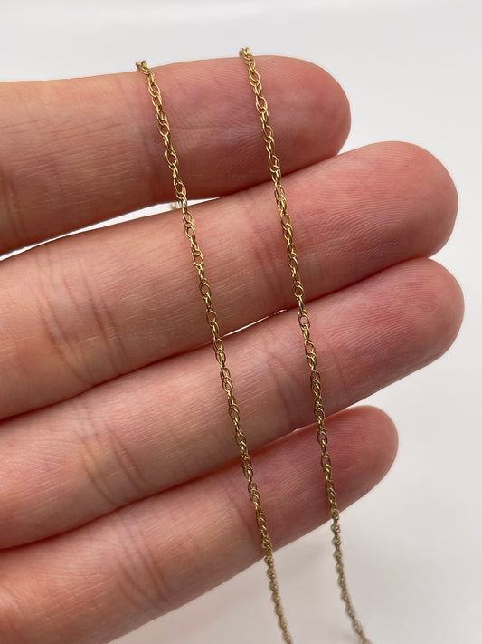 9ct gold chain 123